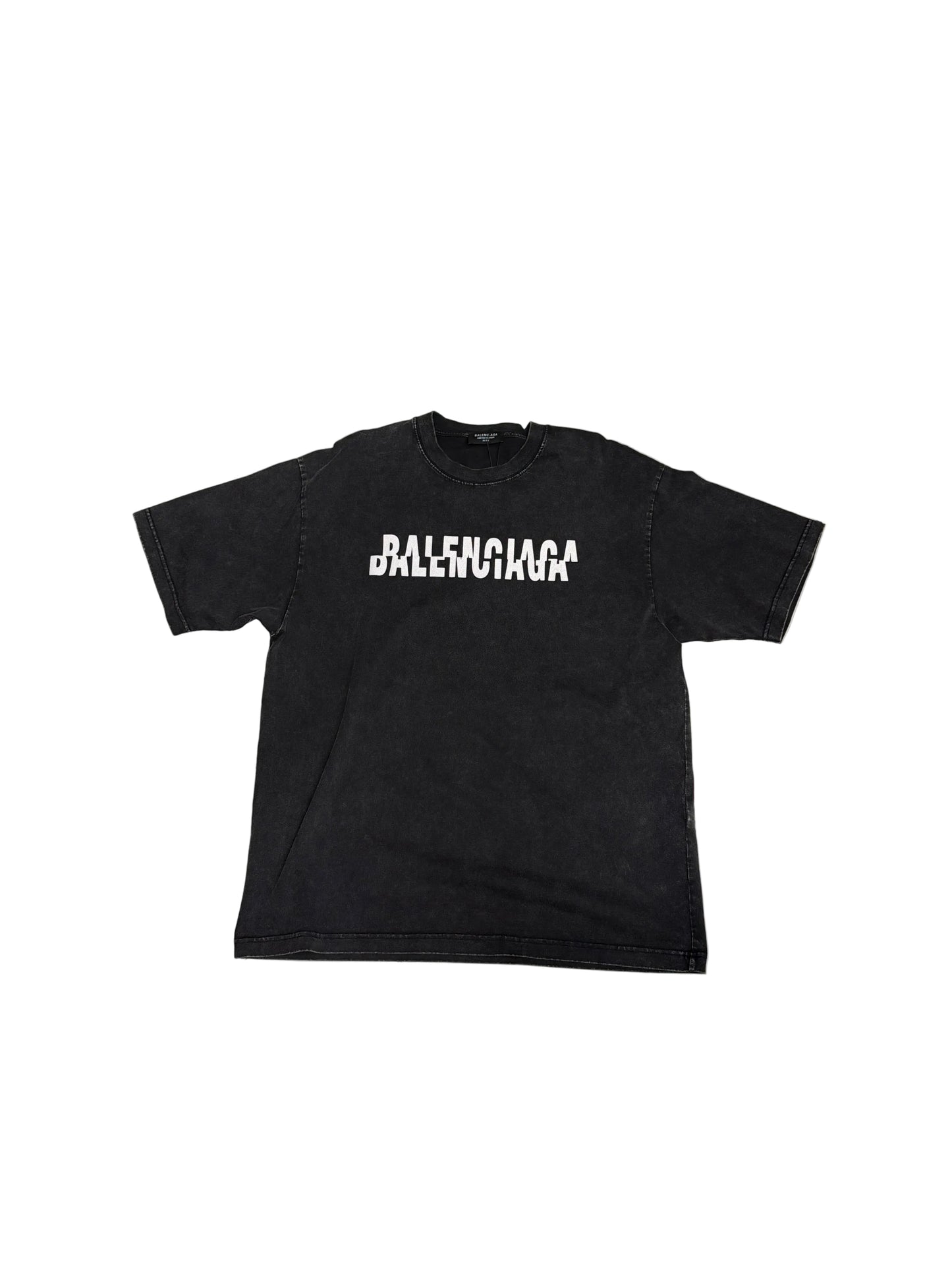 Balenciaga Divided Black Tee