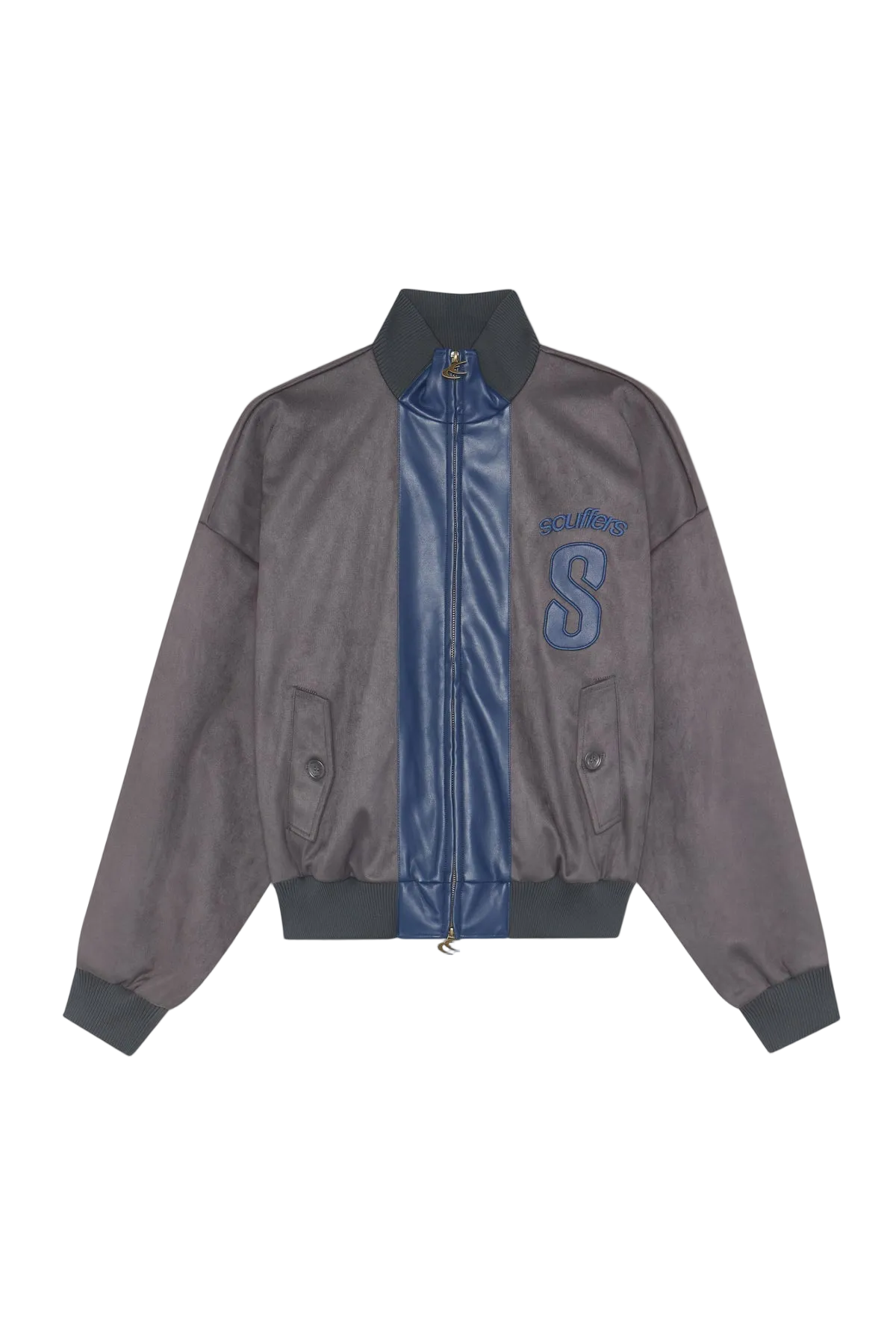 Scuffers Pool Navy Zipper
