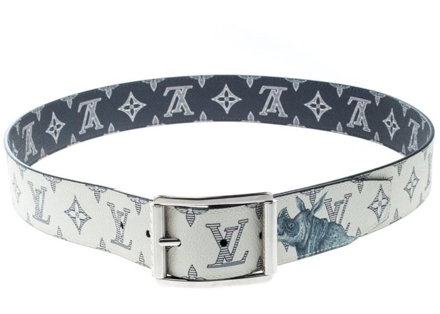 Louis Vuitton Reverso Belt Savane Monogram Chapman (USED)