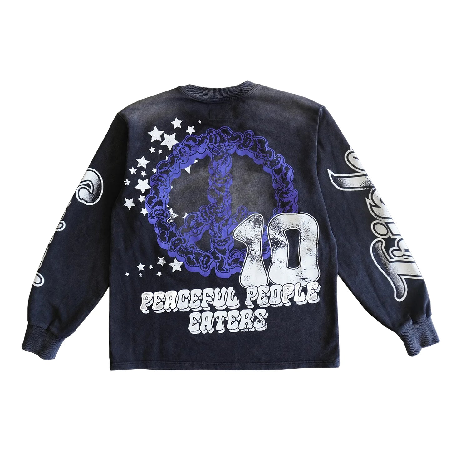 TRIPLE SEVENS FOOTBALL L/S BLACK/PURPLE
