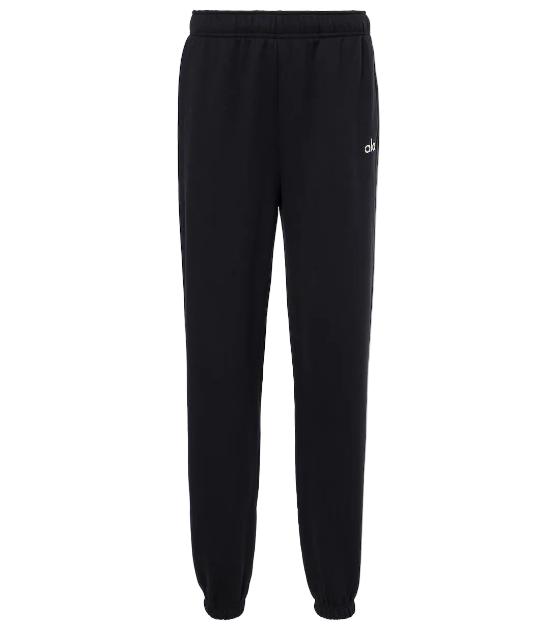 Alo Accolade Scuffed Black Sweatpants