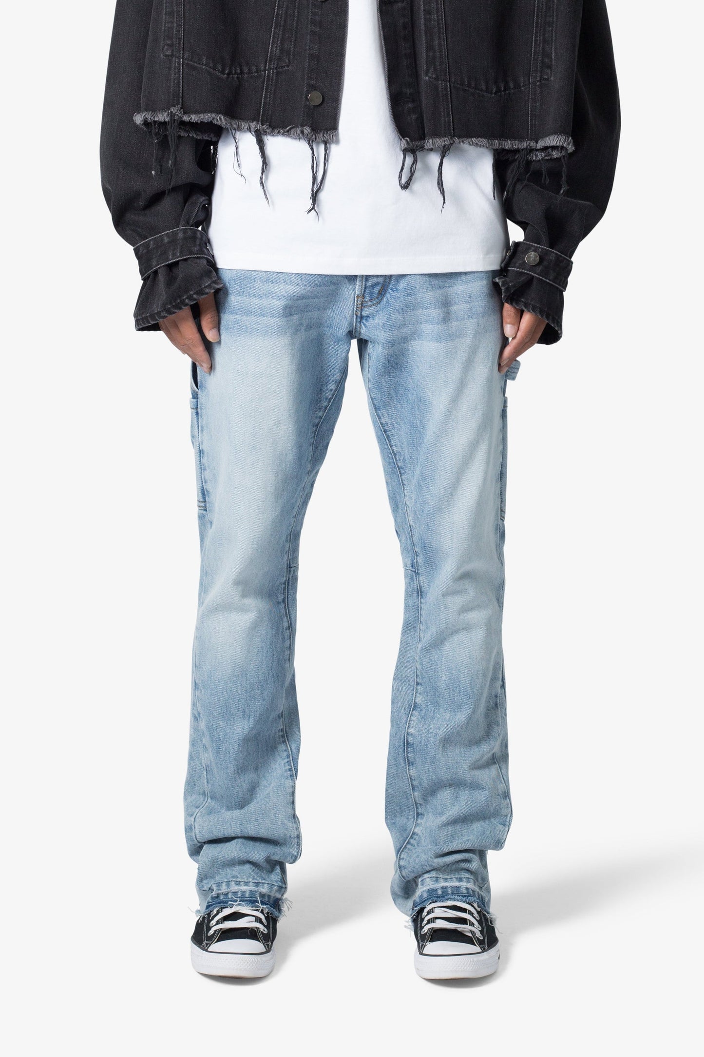 MNML B531 Carpenter Flare Denim Blue