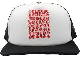 Chrome Hearts Eyechart Trucker Hat