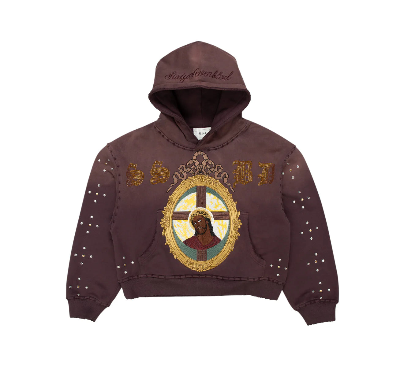 SSBD Cristo Purple Hoodie