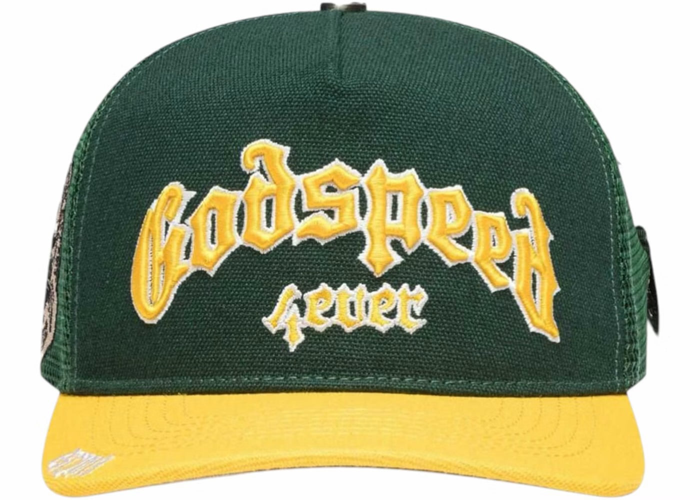 Godspeed Forever Trucker Hat Green
