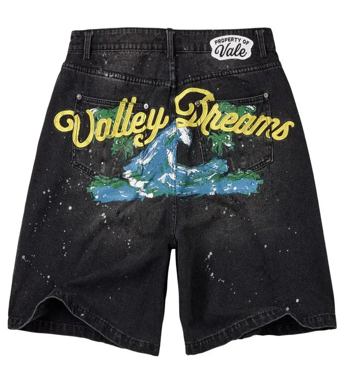 Vale Forever Paradise Jorts Black