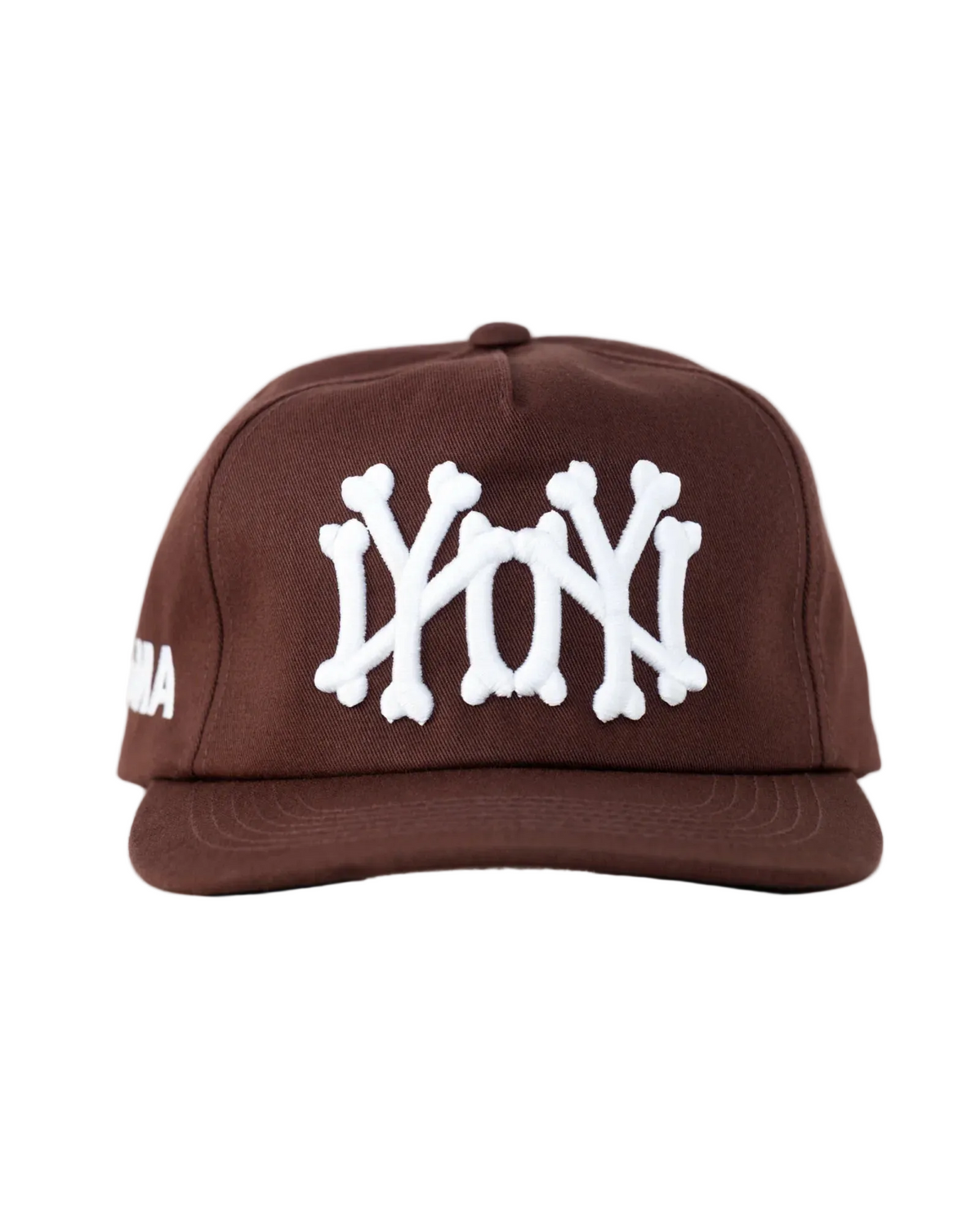 Oma NY NY Bones Brown Cap