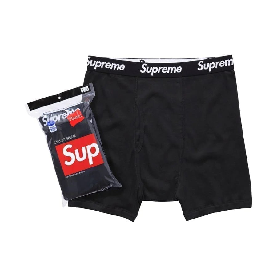 Supreme Black Boxer