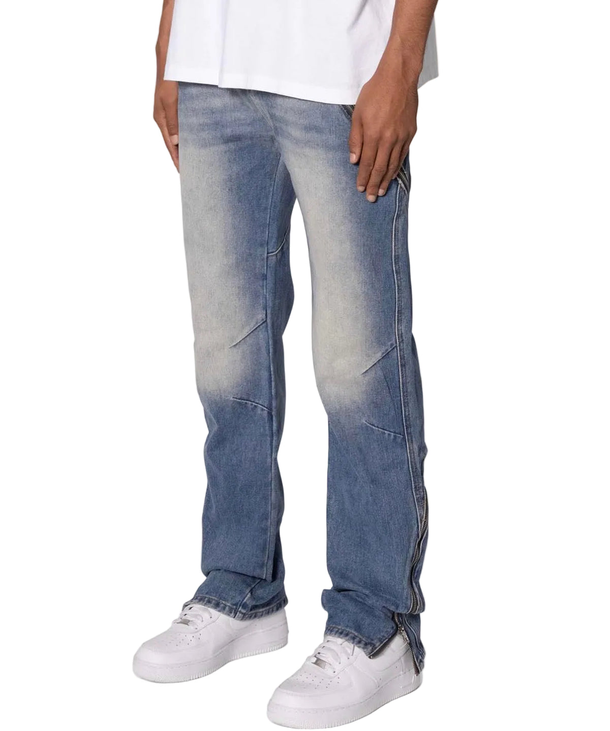 MNML V628 Zipper Denim