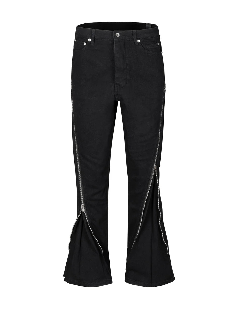 UNDEVELOPED DIAMOND ZIP FLARE DENIM