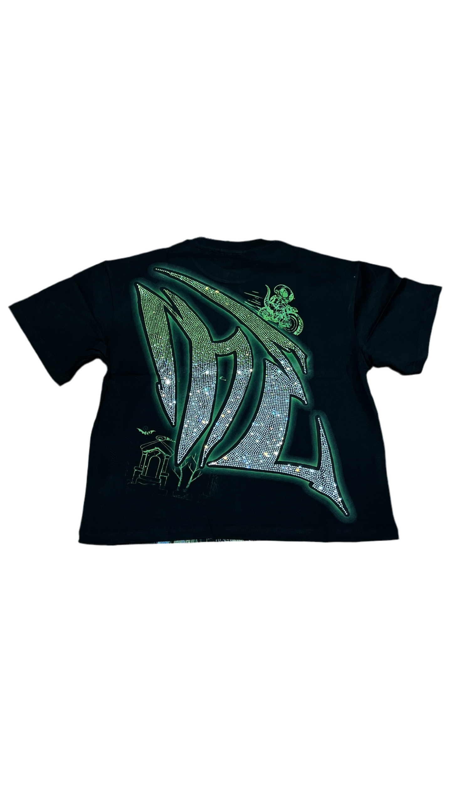 Mixed Emotion Goblin Rhinestone Tee