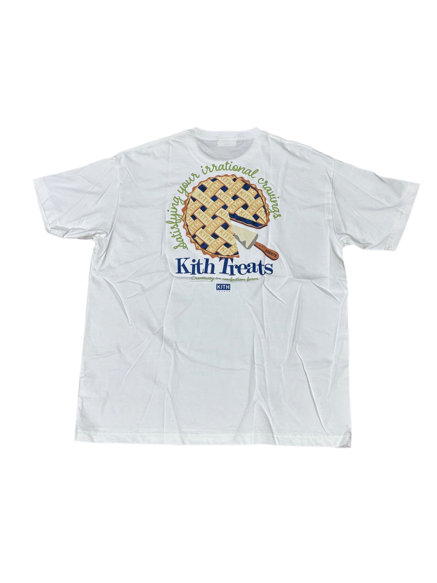 Kith Pie Treats White Tee STAINED