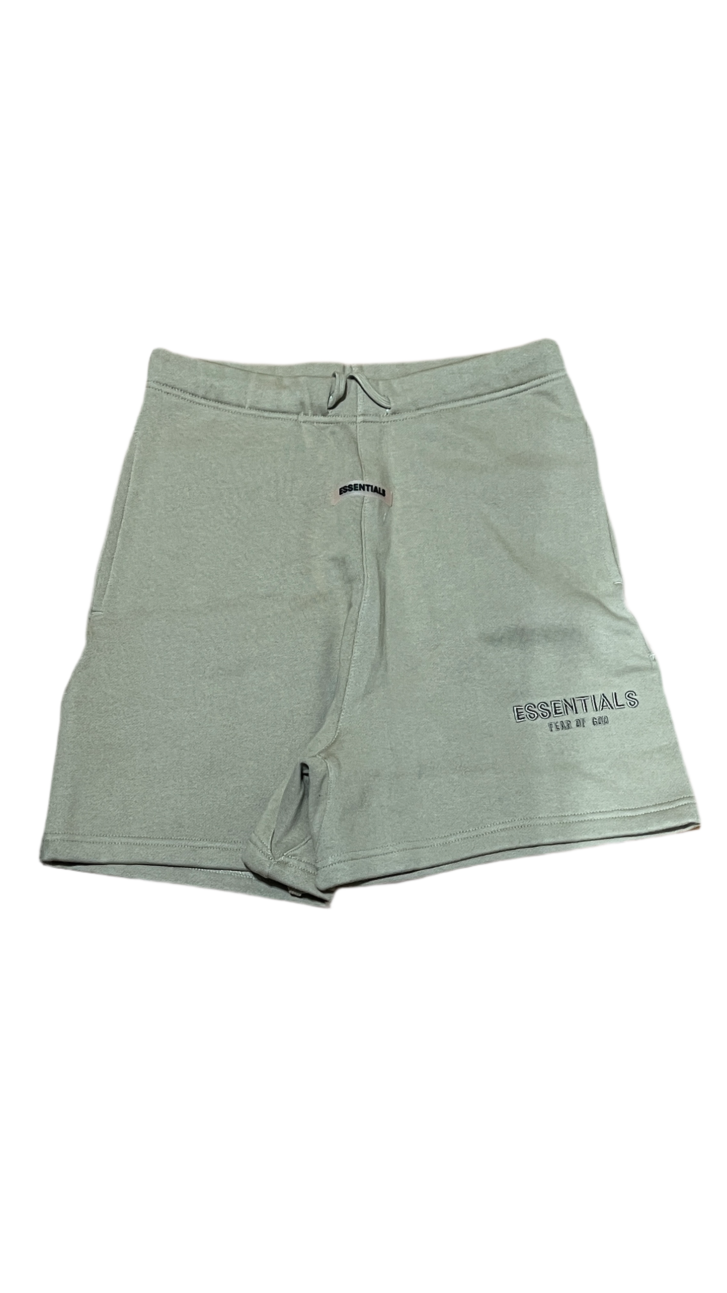 Essentials Embroidery Light Brown Short