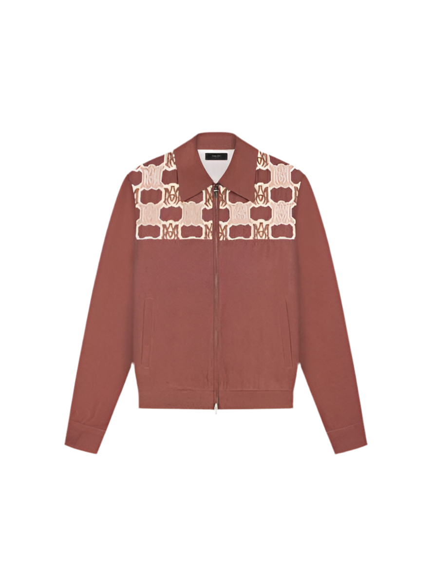 Amiri Glass Beaded MA YOKE Blouson