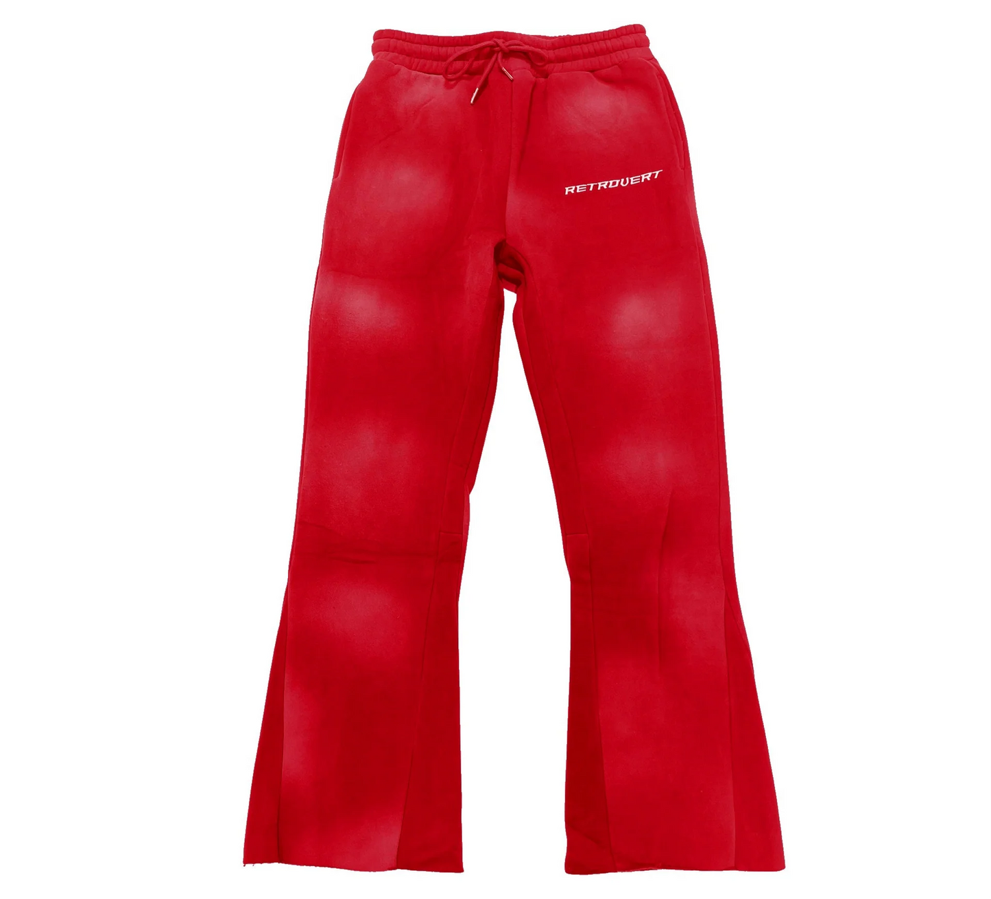 Retrovert Flare Red Sweatpants