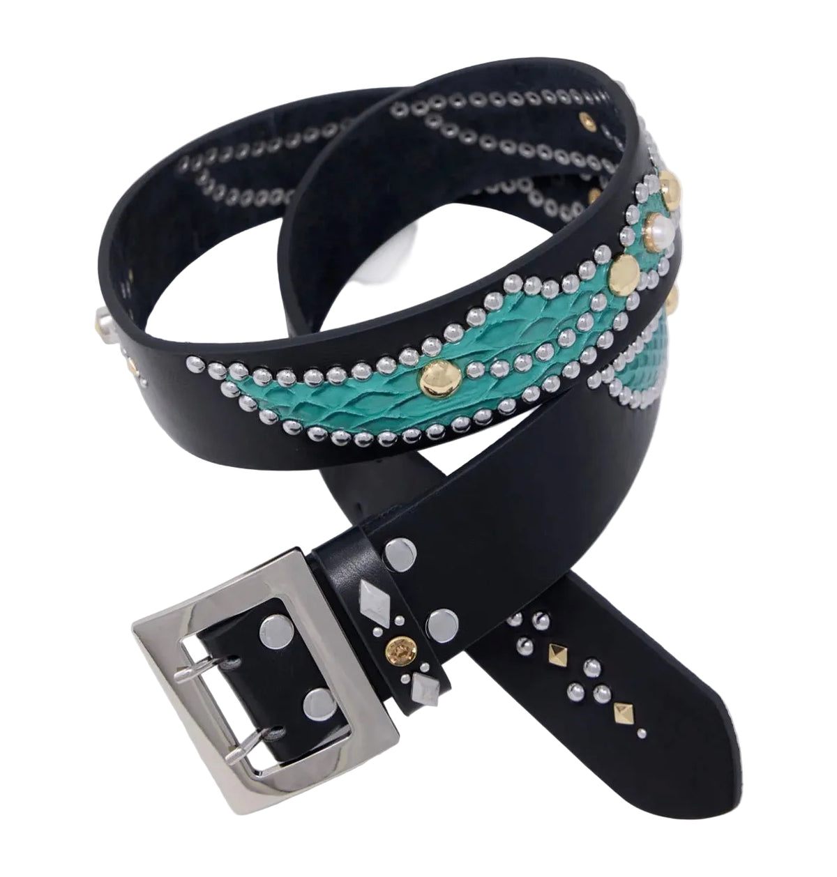 MNML Turquoise Black Belt