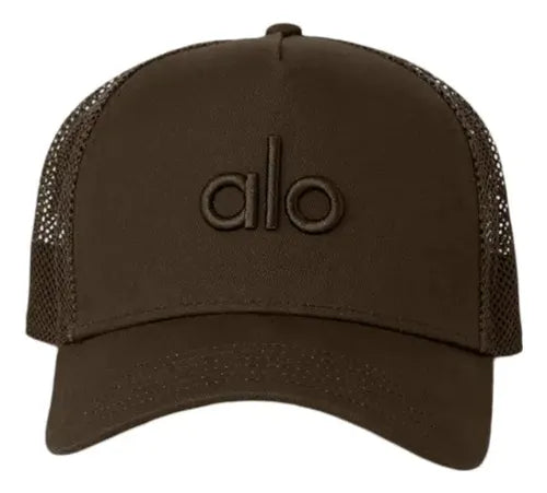 Alo District Trucker Hat - Brown
