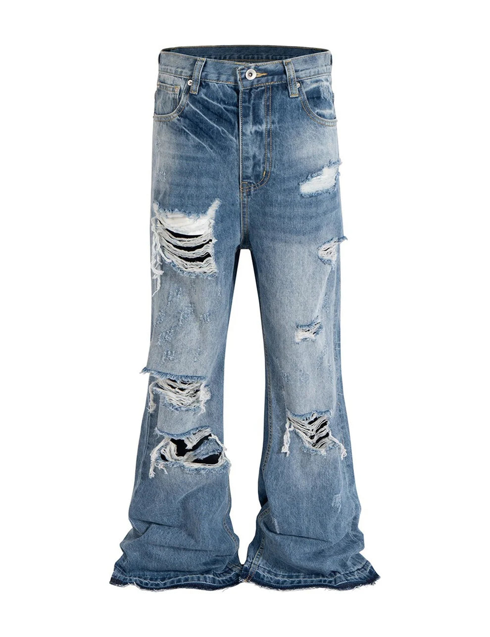 UNDEVELOPED AZUL DESTRUCTION DENIM