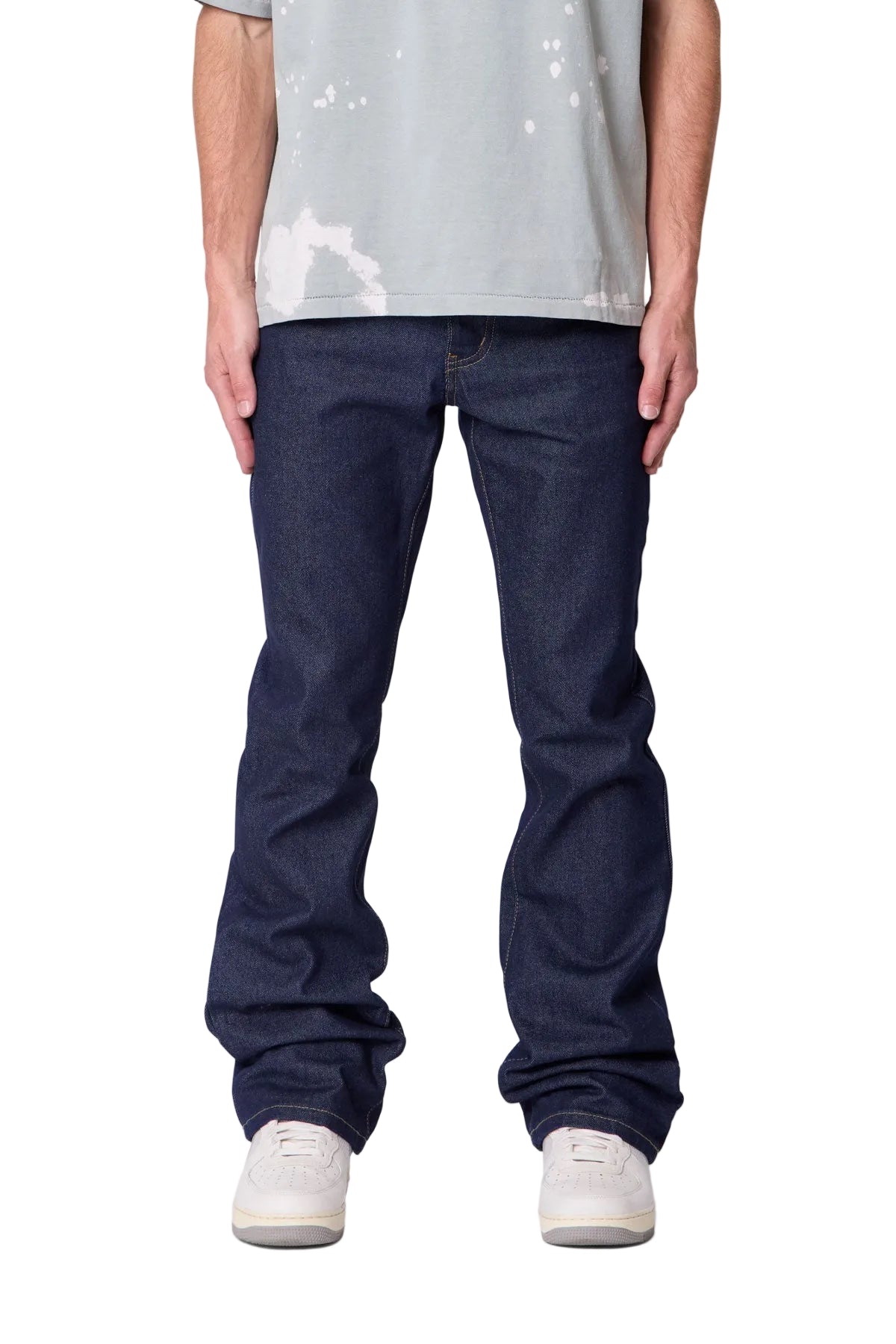 MNML Raw Bootcut Denim Indigo