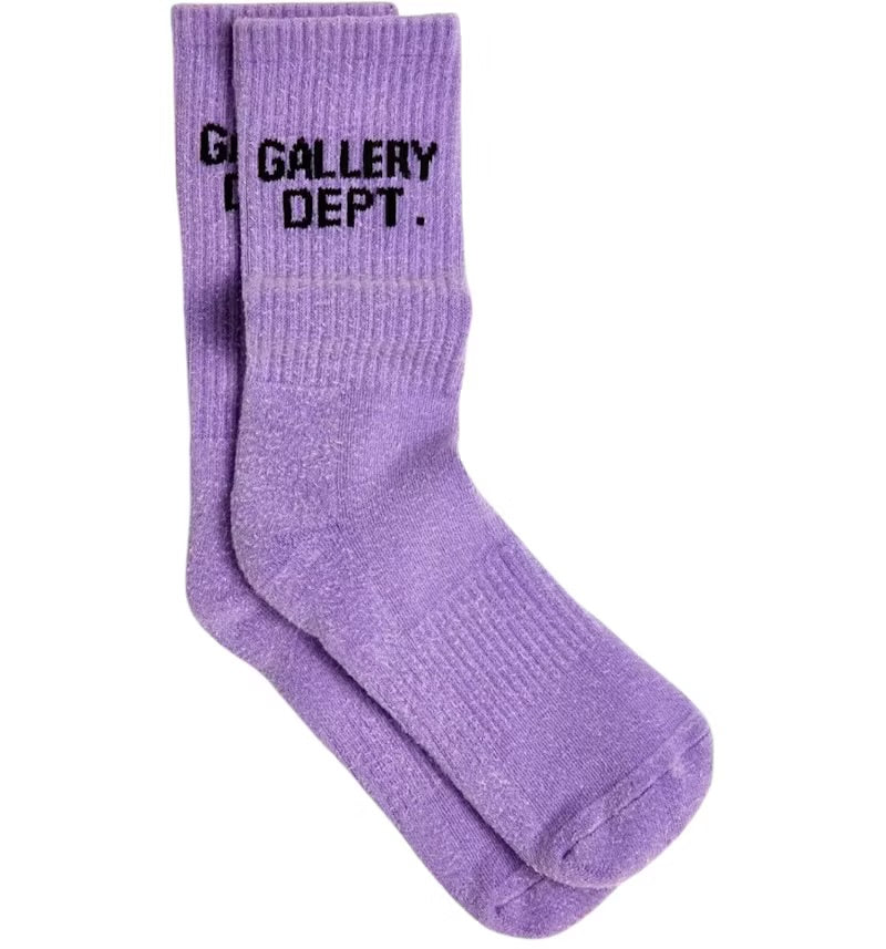 Gallery Dept. Clean Sock Flo Purple