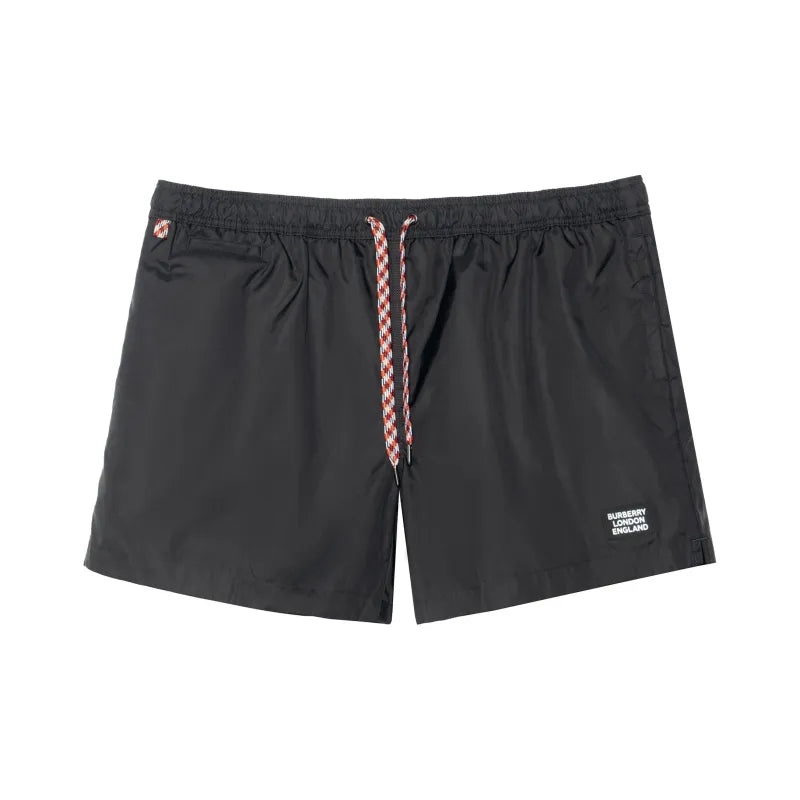 Burberry Men Drawstring Tie Casual Shorts Black