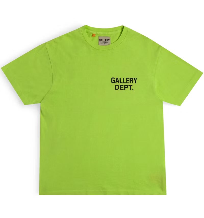 Gallery Dept. Souvenir Lime Tee (USED)