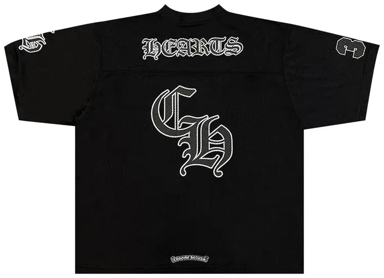 Chrome Hearts Black Mesh Football Jersey