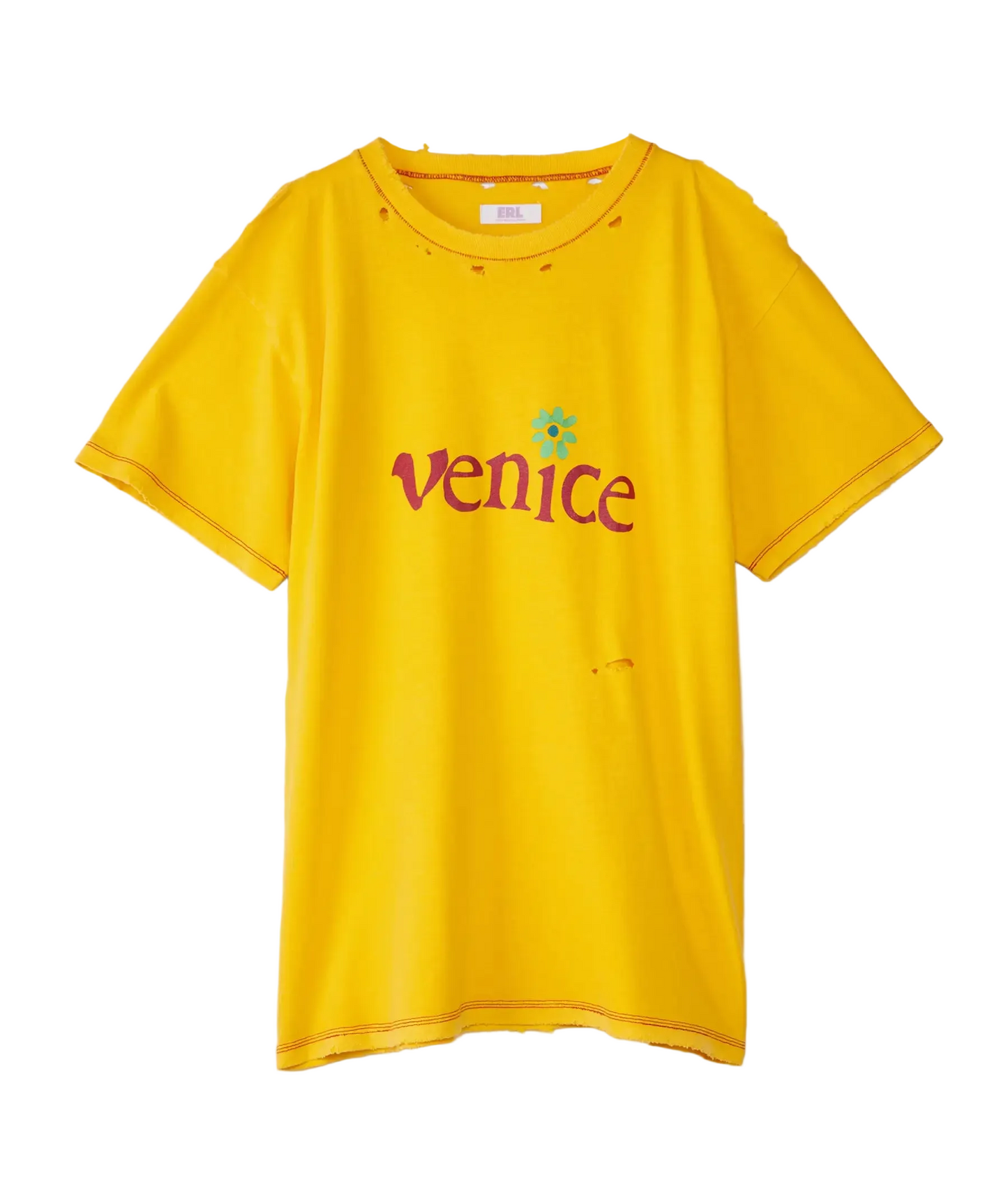 ERL Venice Yellow Tee
