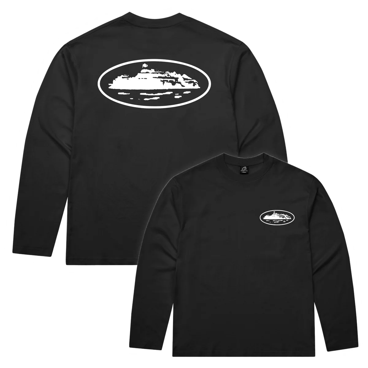 Corteiz Black L/S Tee