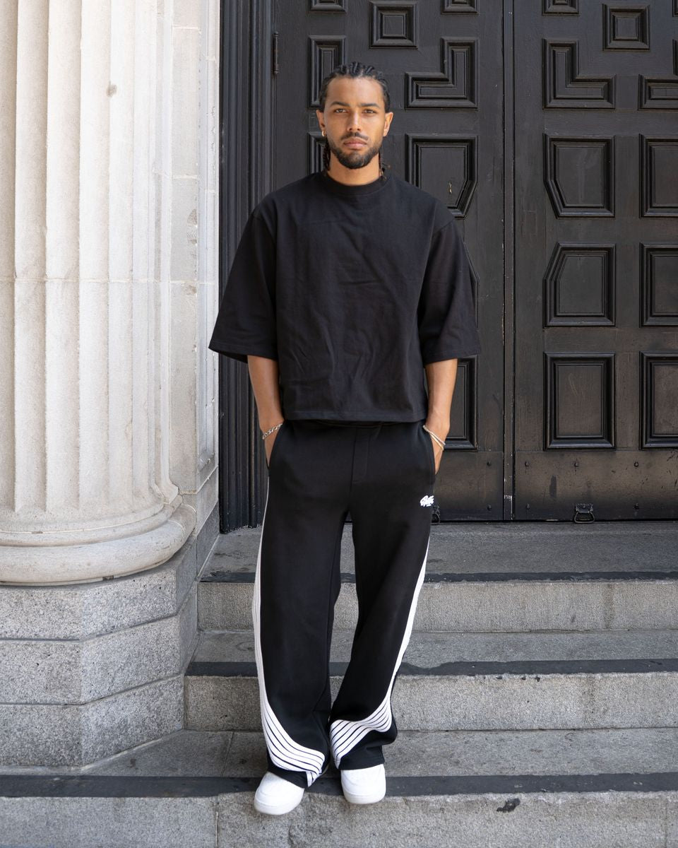 EPTM PERFECT QUARTER SLEEVE TEE - BLACK