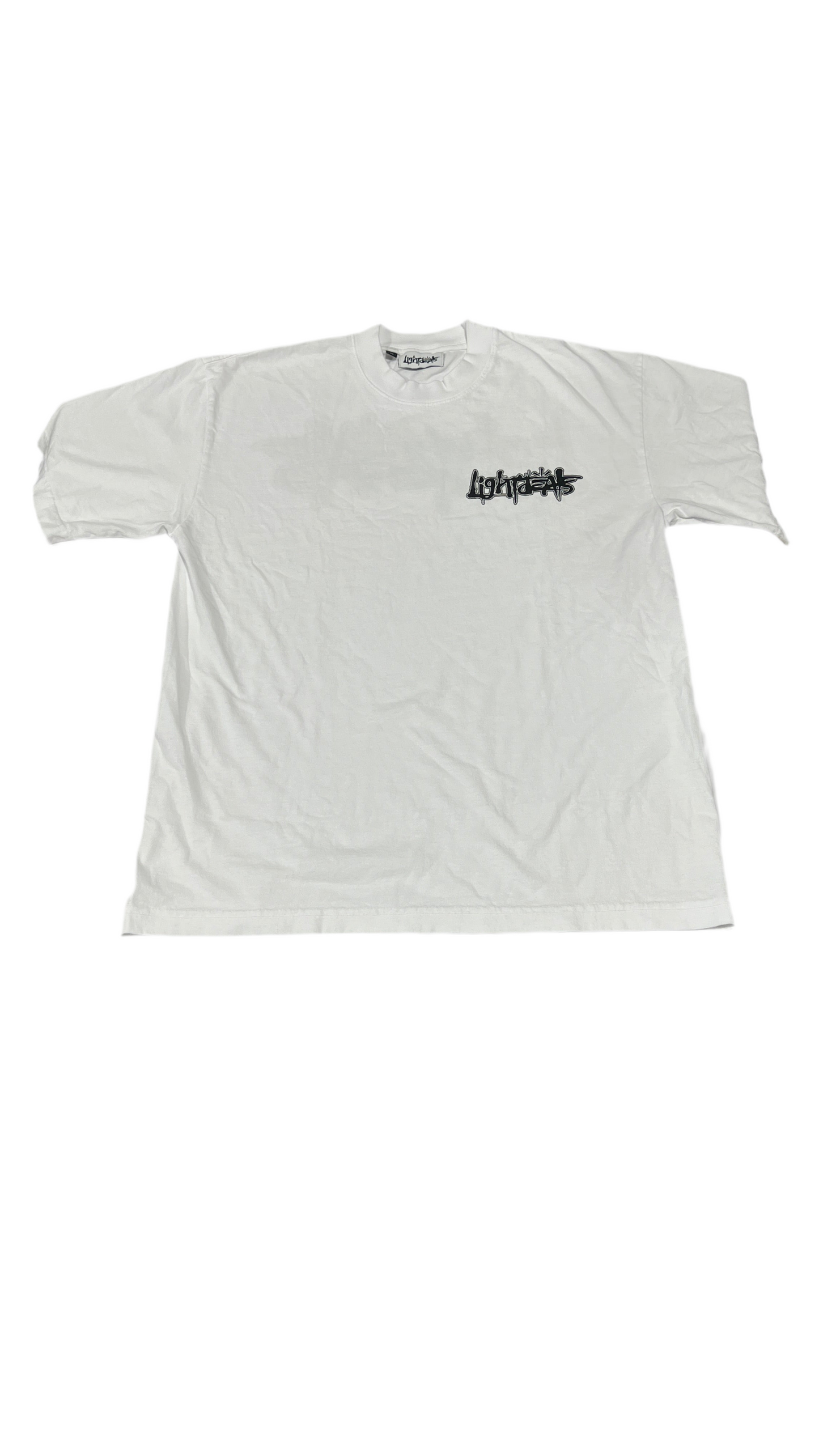 Light Deals White/Black Tee