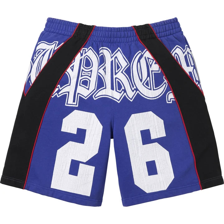 Supreme Paneled OE Blue Short Set