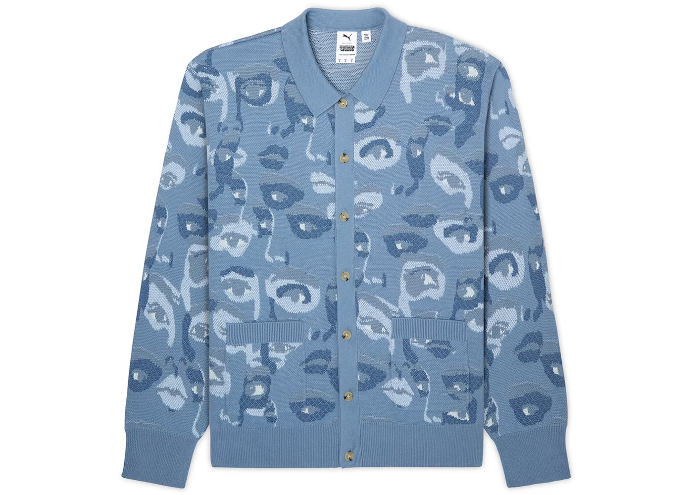 KidSuper x Puma Zen Blue Cardigan