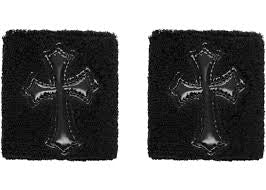 Chrome Hearts Sweatbands Black Cross