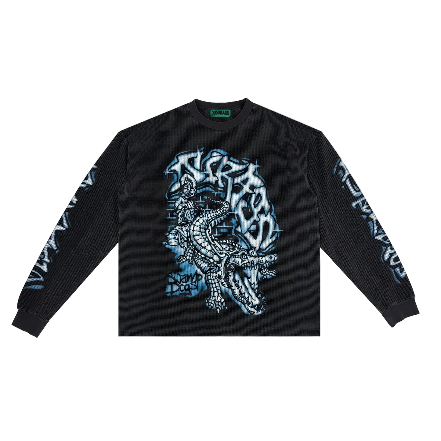 Durags Swamp Dog Thermal Vintage Black