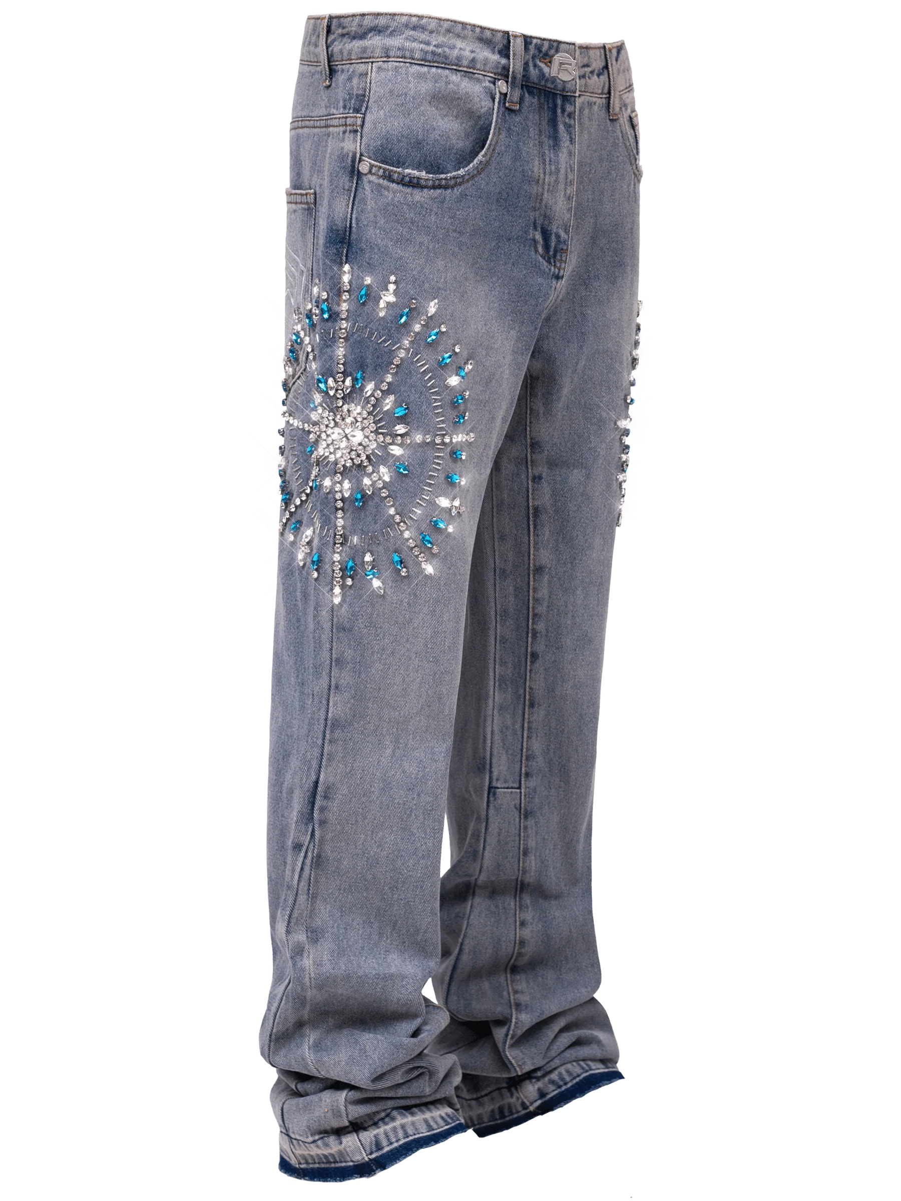Reputation Studios Circle Diamond Denim - Light Stone – The Light 