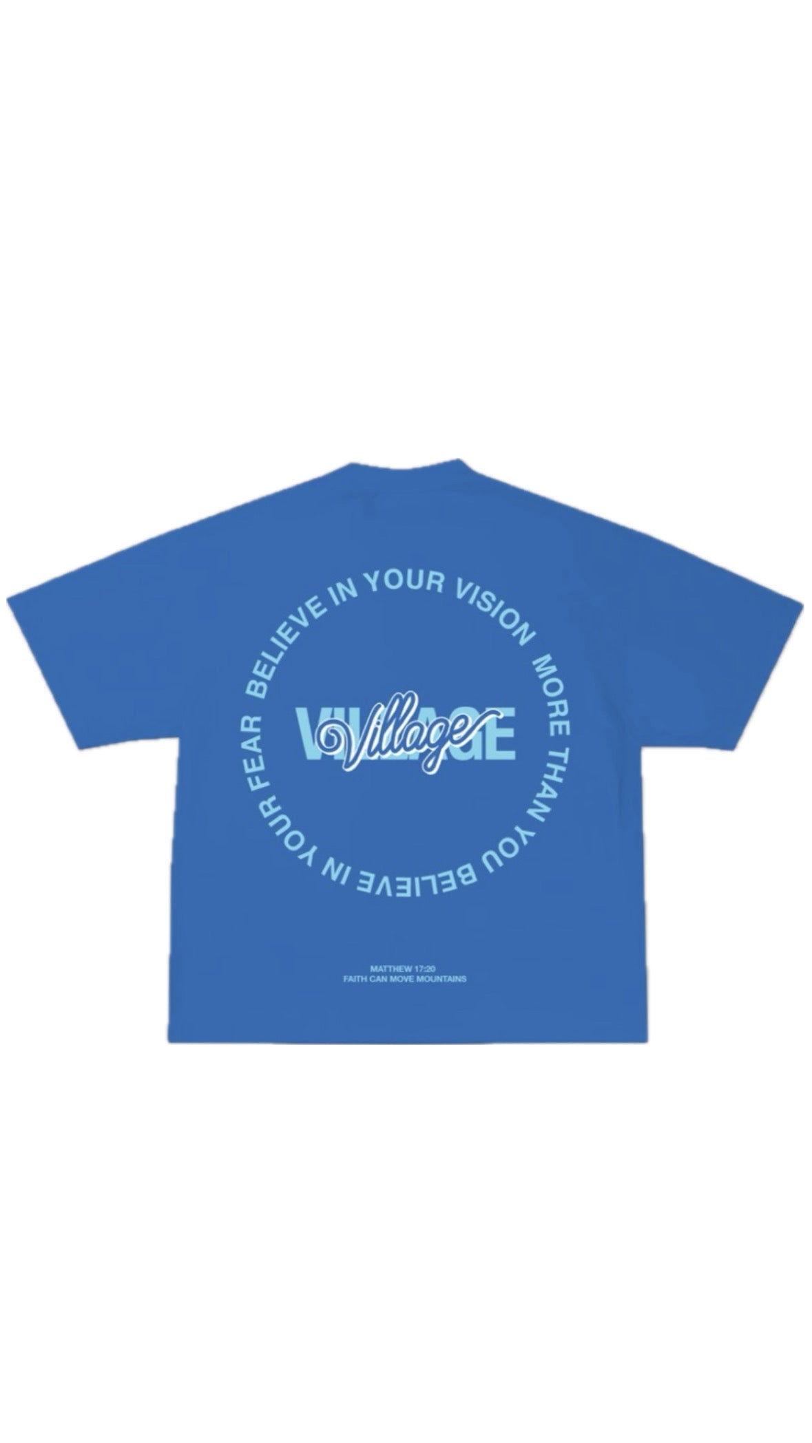 V!llage Origin Blue Tee