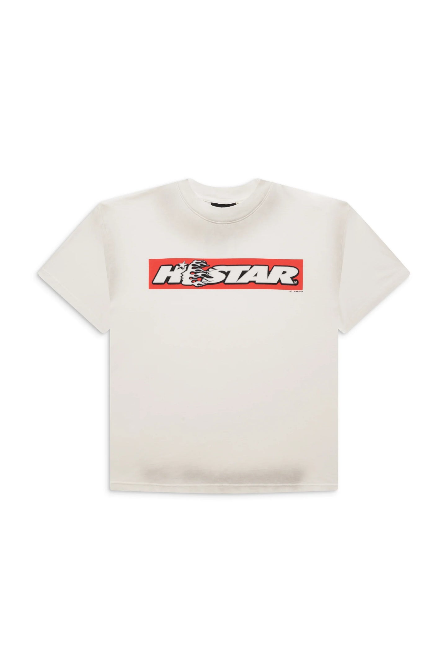 Hellstar Box Logo White Tee