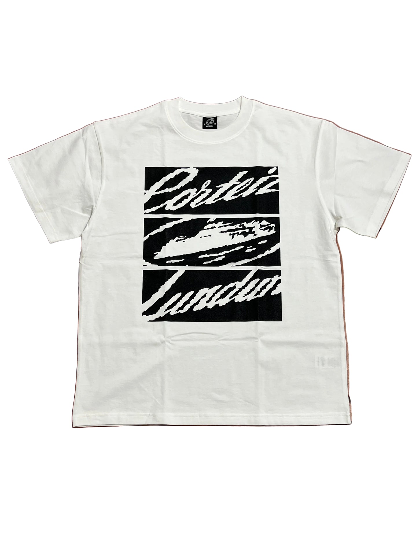 Corteiz Alcatraz Logo White Tee