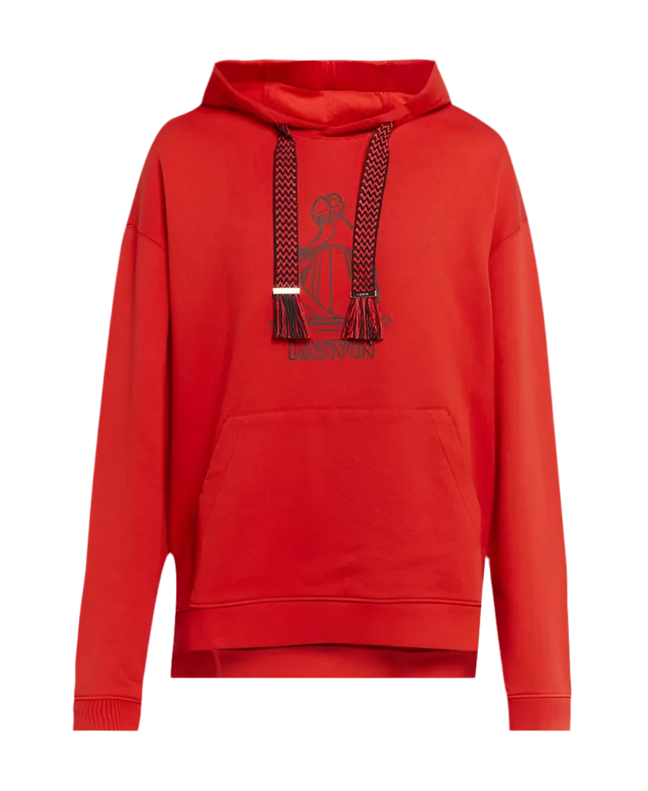 Lanvin Red Hoodie