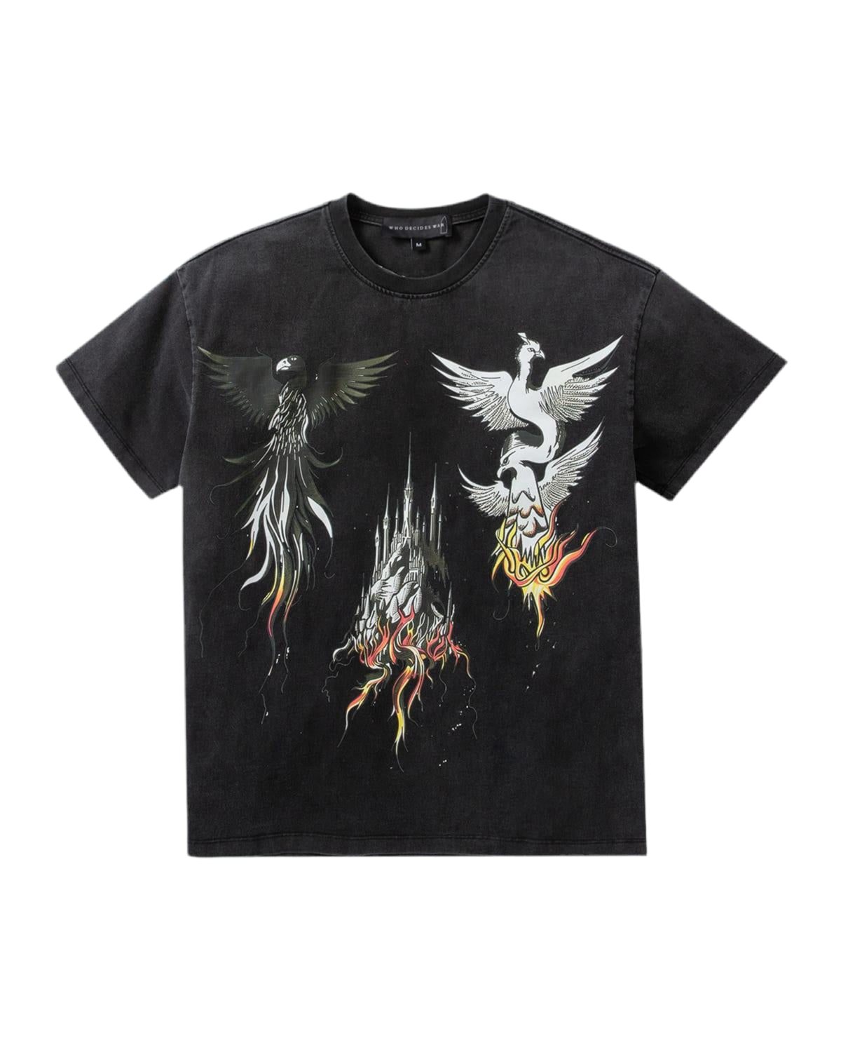 Who Decides War Black Nefarious Short Sleeve Tee