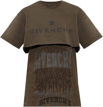 Givenchy Two Layered Crewneck Tee