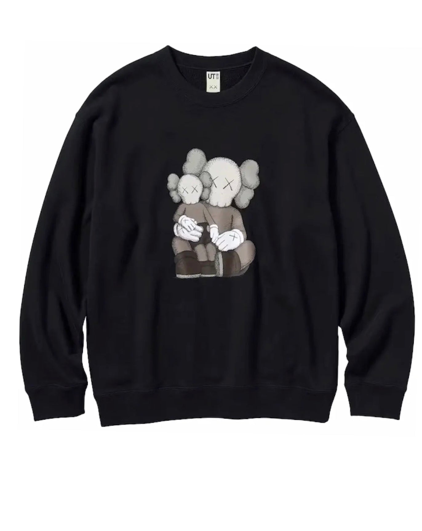 Kaws x Uniqlo Longsleeve Black Sweatshirt