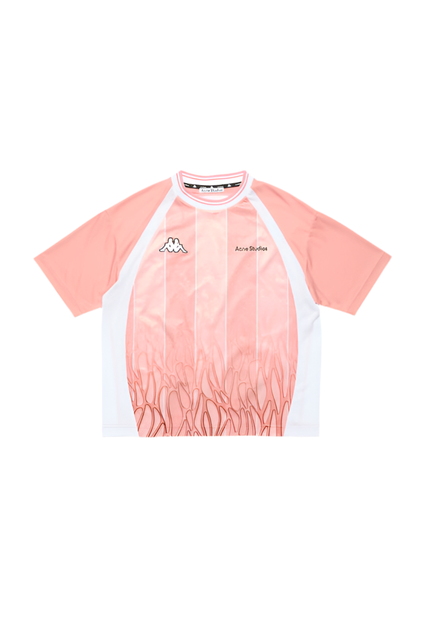 Acne Studios X Kappa Pink Soccer Jersey