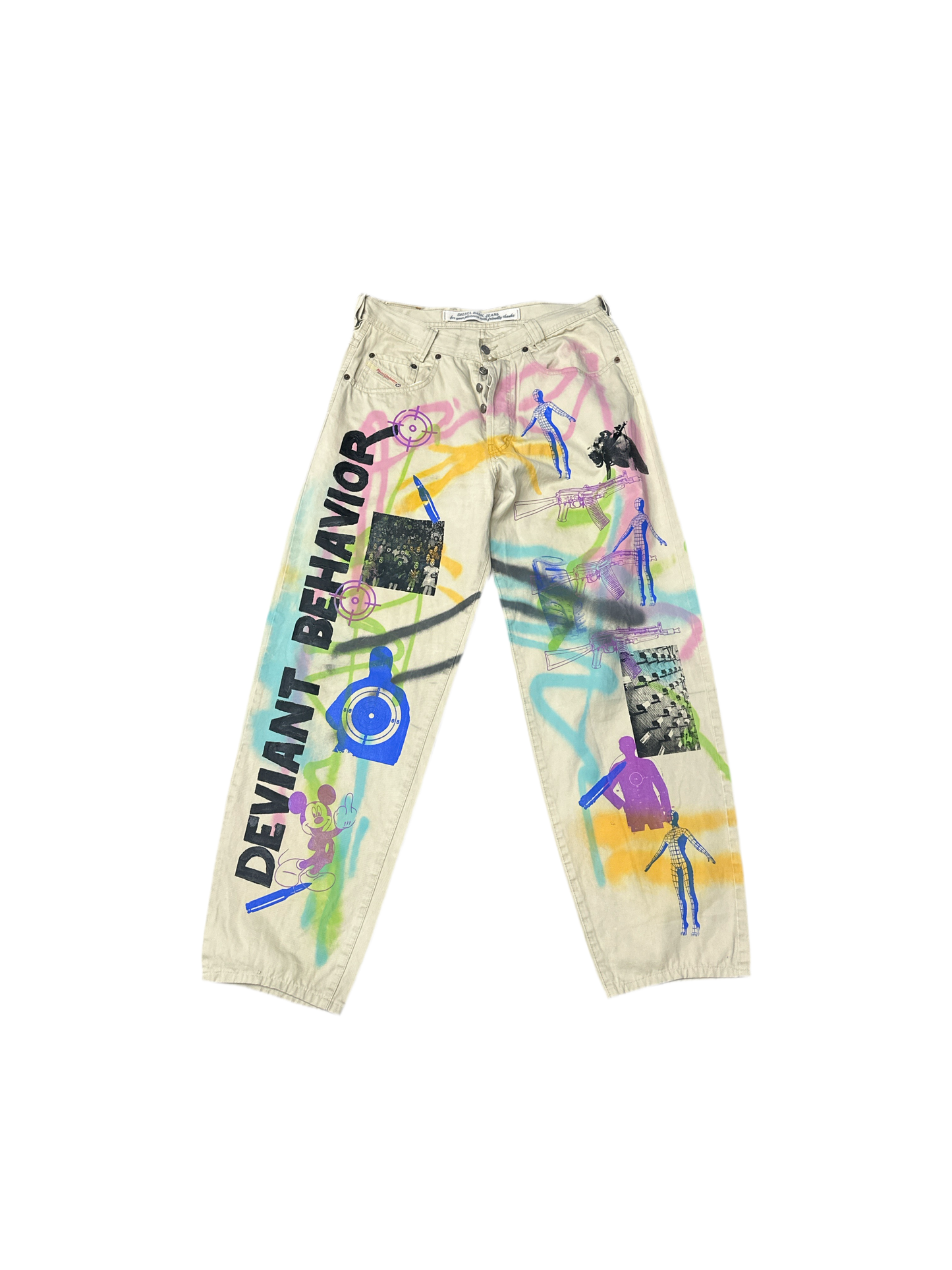 Custom Paint Jeans