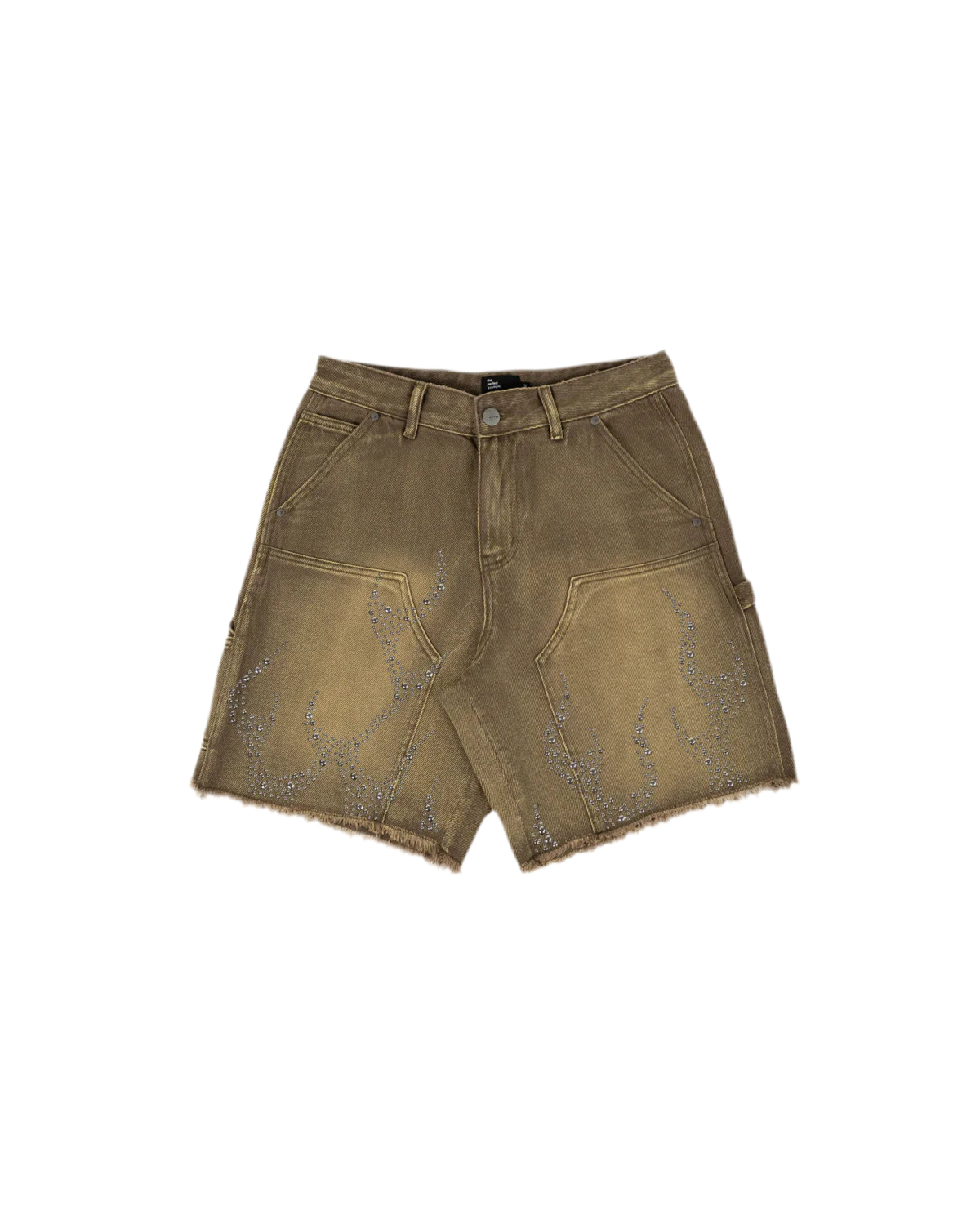 EPTM METAL FLAME JORTS - OLIVE
