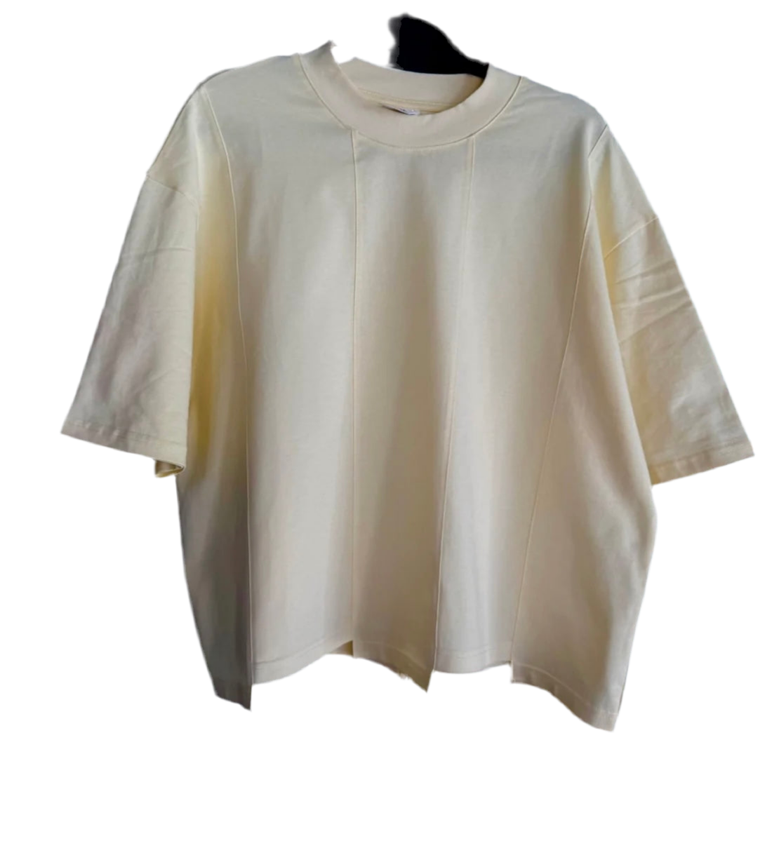 Panel Cream Tee