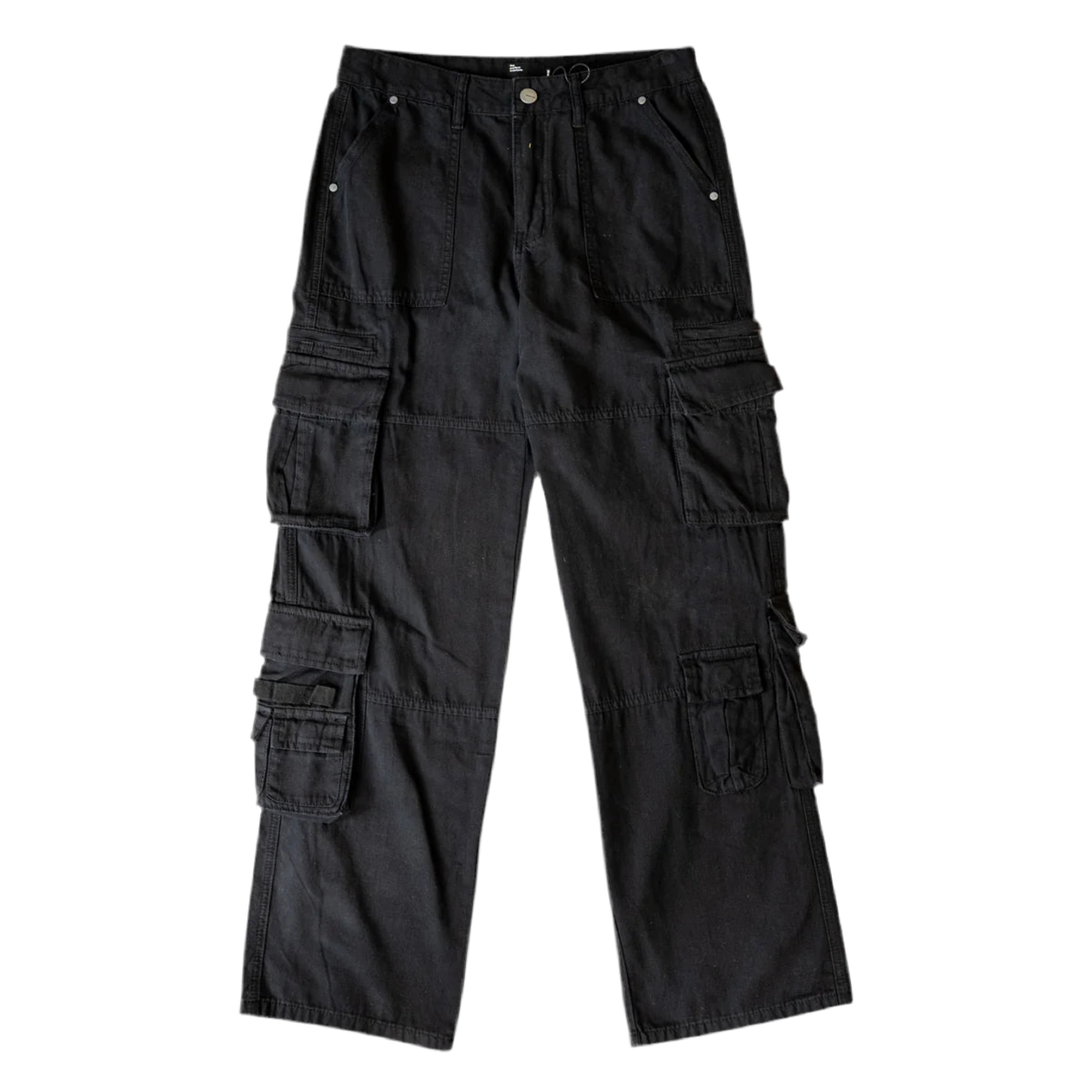 EPTM CANVAS CARGO BLACK PANTS