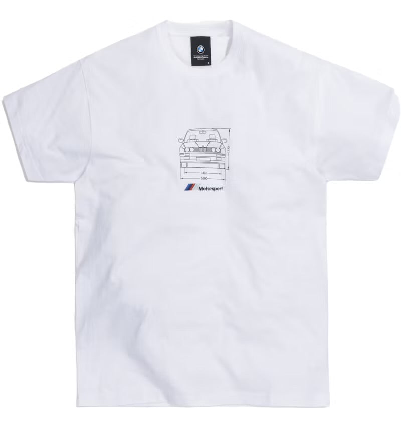 Kith x BMW Front Dimensions White Tee