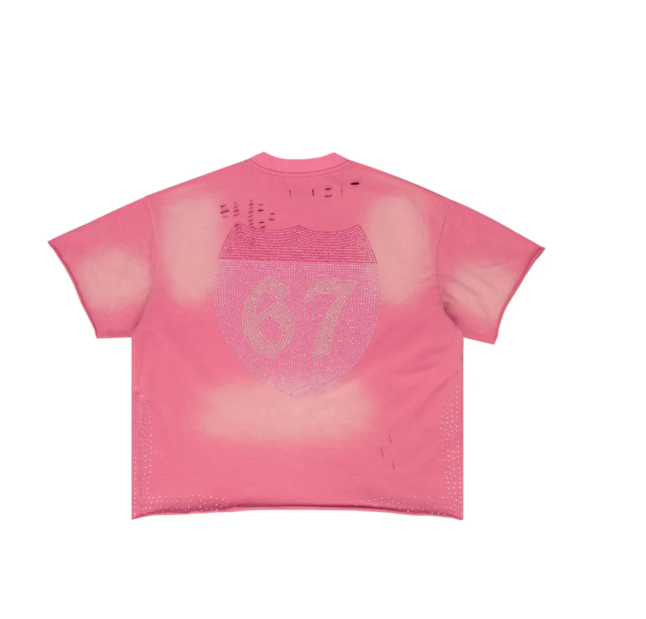 SSBD Pink Distressed “PLAYA” Tee